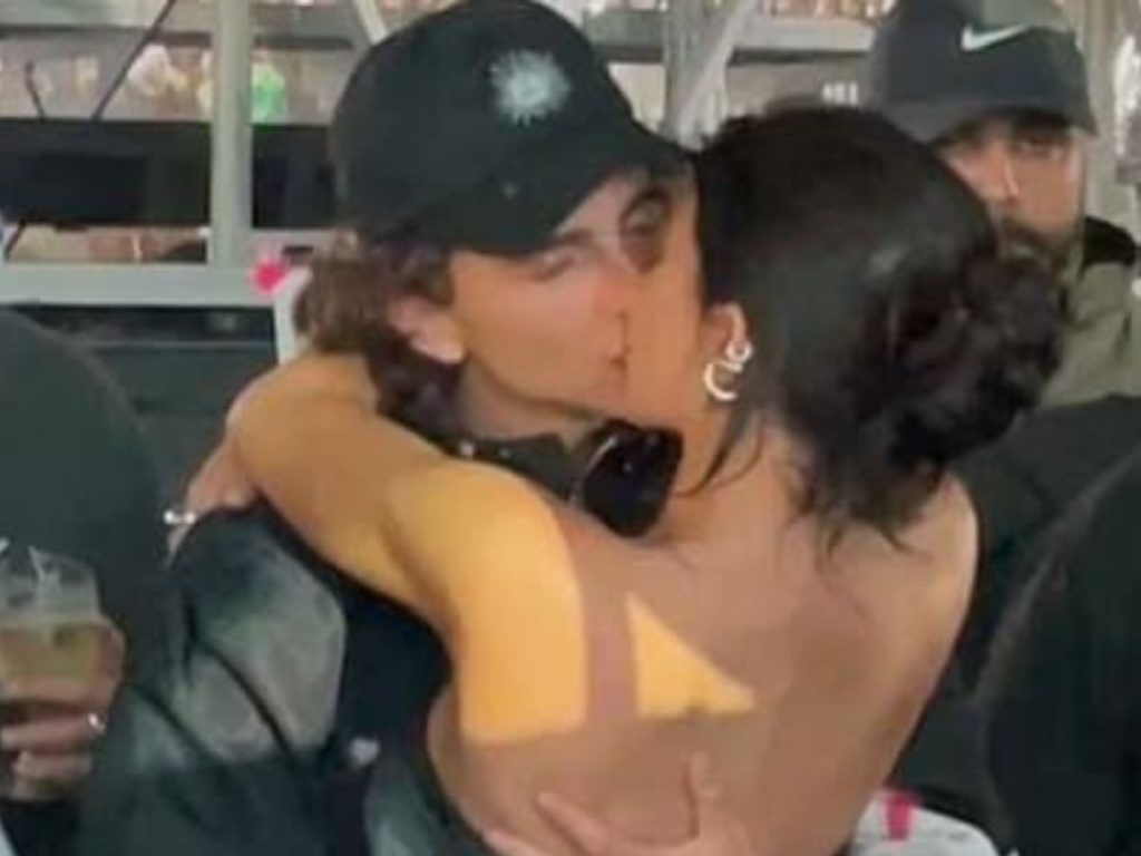 Kylie Jenner and Timothée Chalamet 