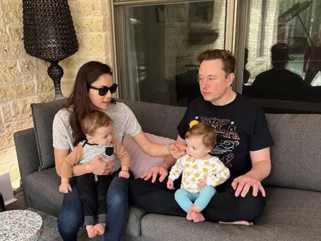 Elon Musk and Shivon Zilis 