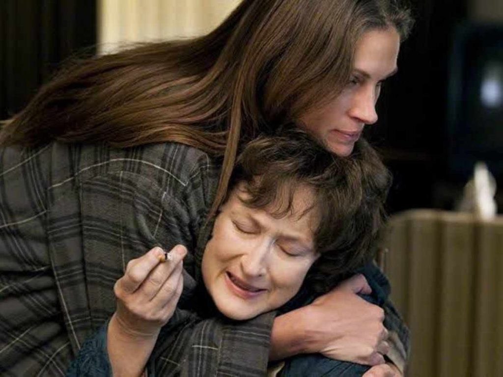 Meryl Streep and Julia Roberts in 'August: Osage County'