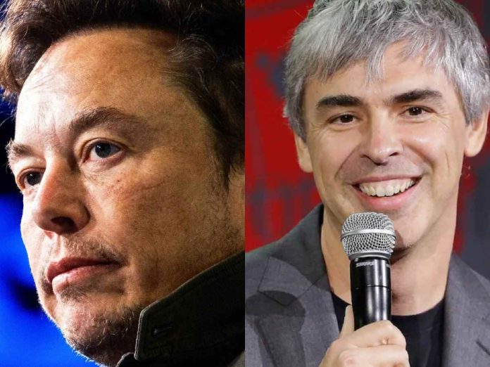 Elon Musk is horrified by Larry Page's view of humanity.