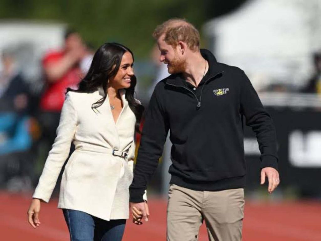 Meghan Markle and Prince Harry at the Invictus Game 