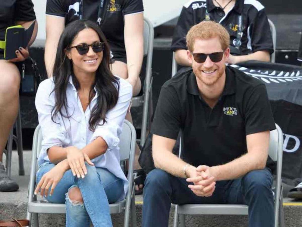 Meghan Markle and Prince Harry at the Invictus Game 