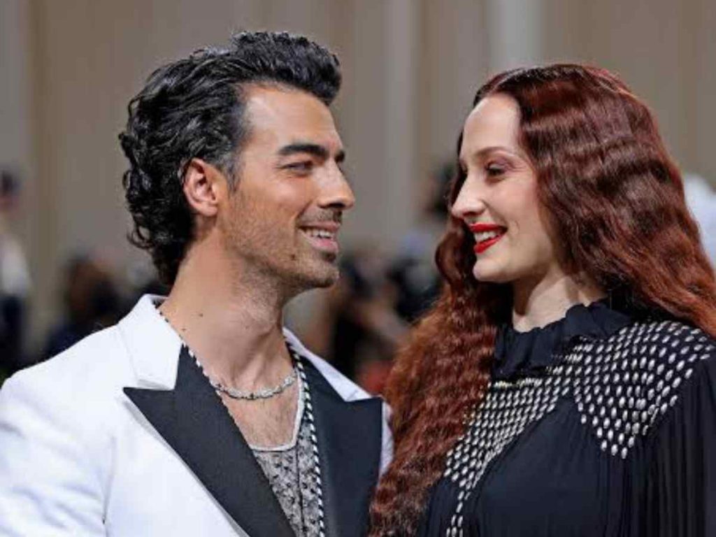 Joe Jonas and Sophie Turner during the Met Gala