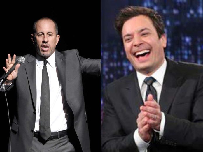 Jerry Seinfeld is defending his friend Jimmy Fallon.