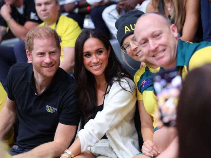 Meghan Markle and Prince Harry at The Invictus Games