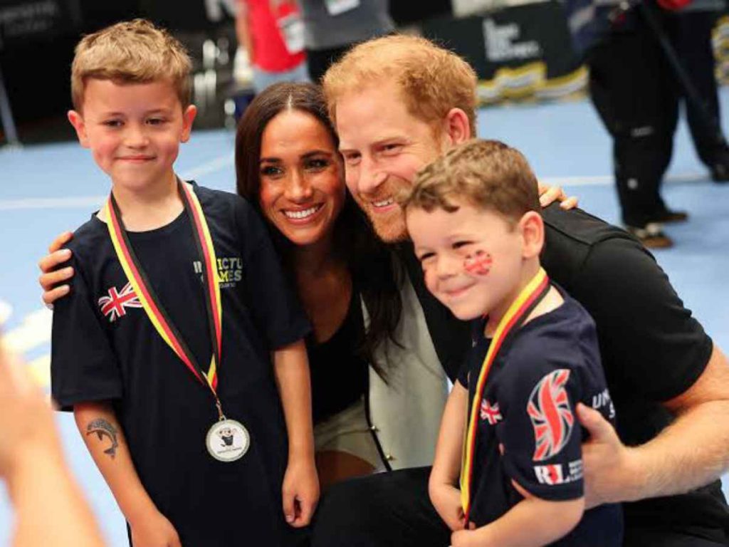 Meghan Markle and Prince Harry at the Invictus Games 2023