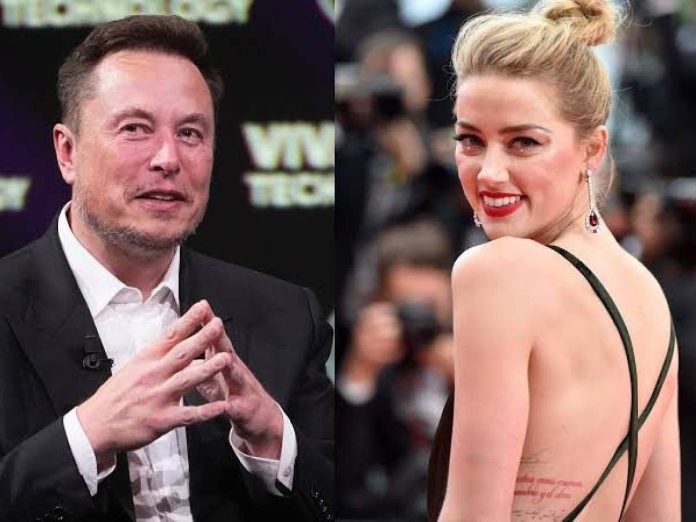 Elon Musk and Amber Heard