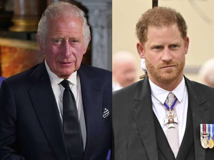 King Charles III becoming the pilot for Prince Harry's first flight experience terrified him
