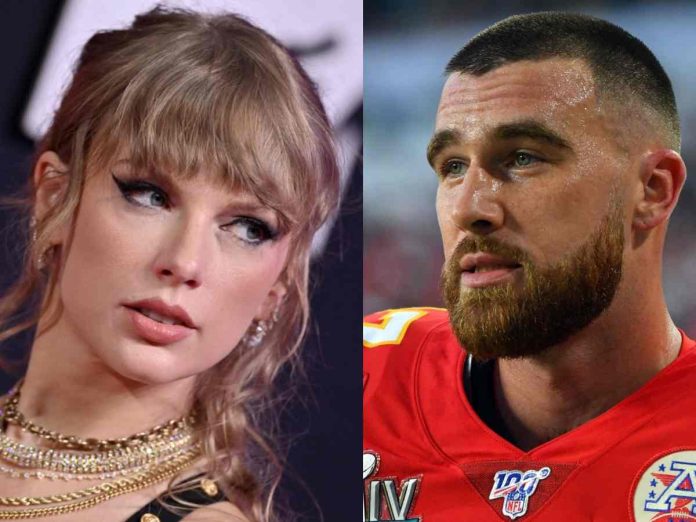 Taylor Swift and Travis Kelce have been texting and the artist finds the Kansas City Chiefs' player charming