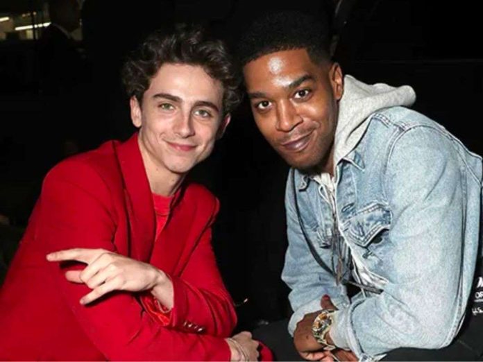 Timothee Chalamet and Kid Cudi