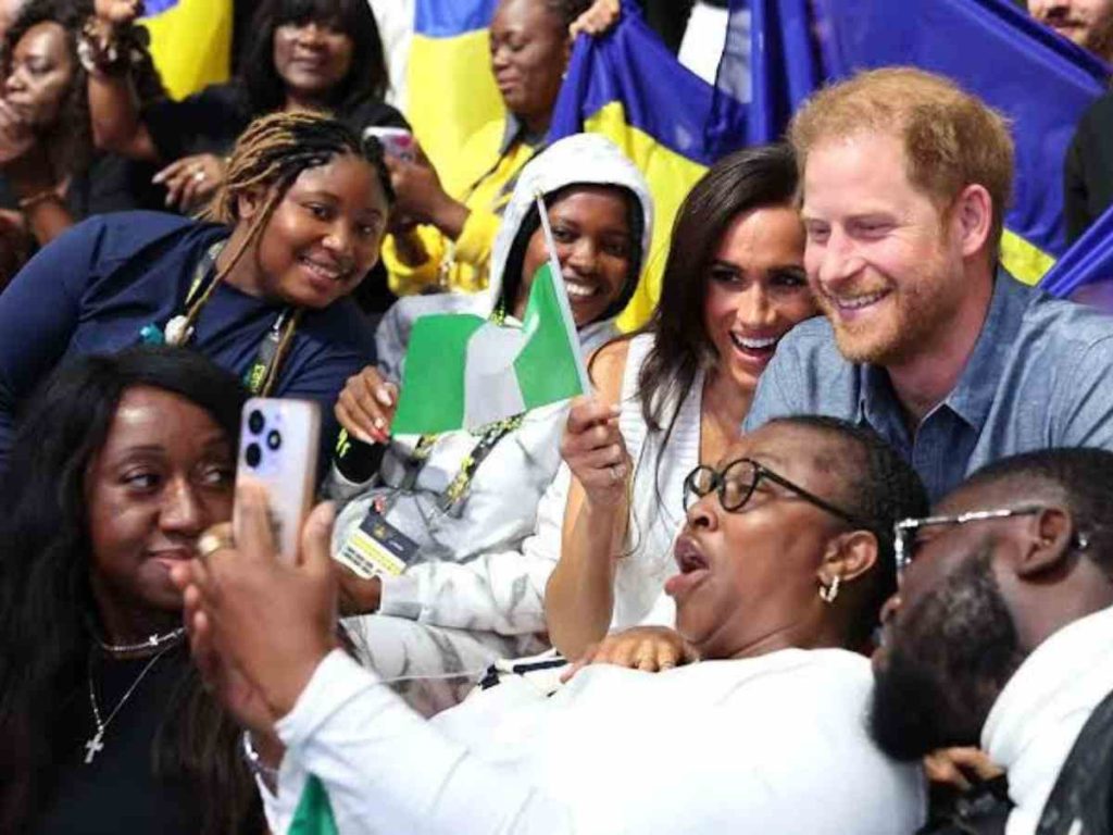 Meghan Markle and Prince Harry at the Invictus Games