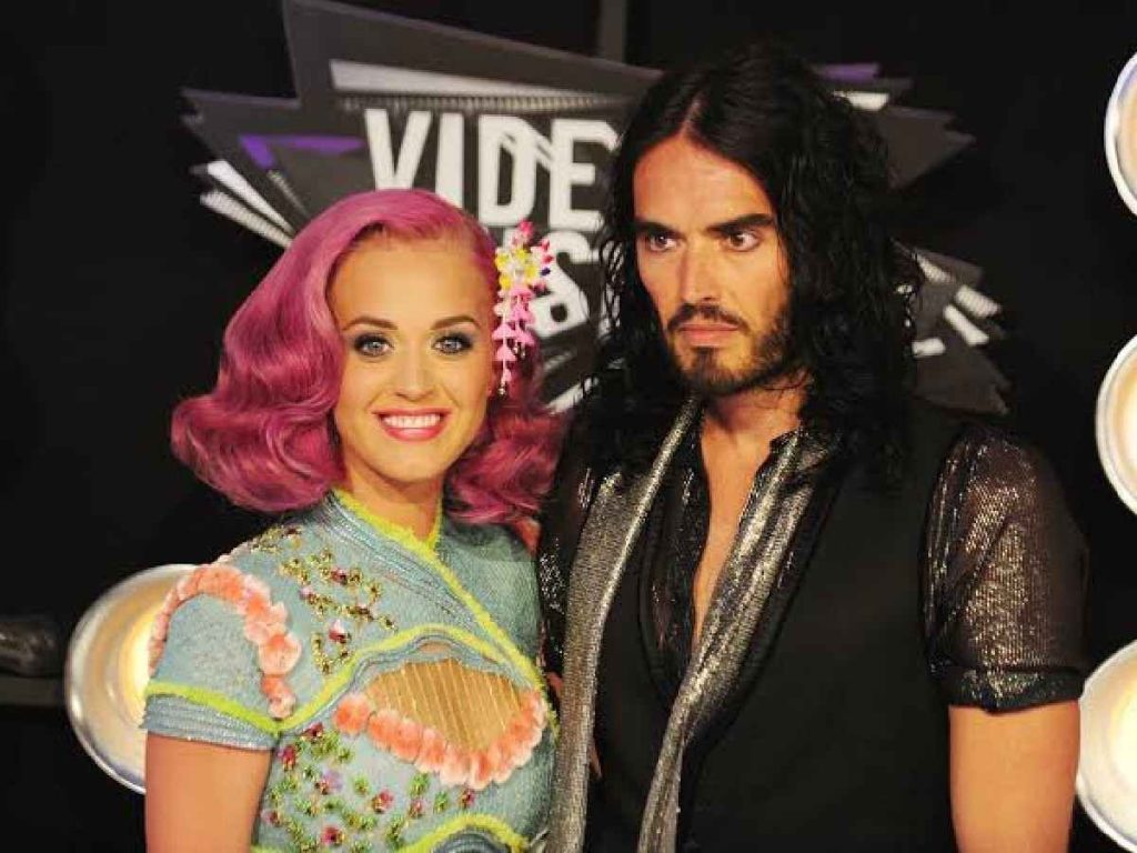 Russell Brand and Katy Perry