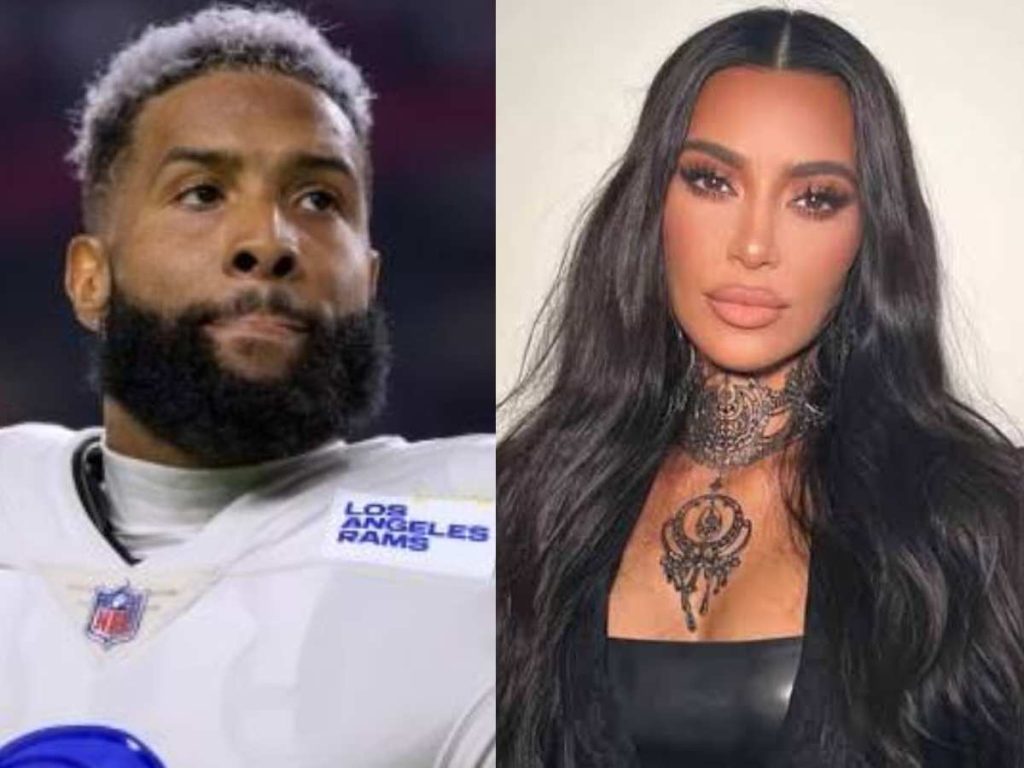 Odell Beckham Jr. and Kim Kardashian are hanging out