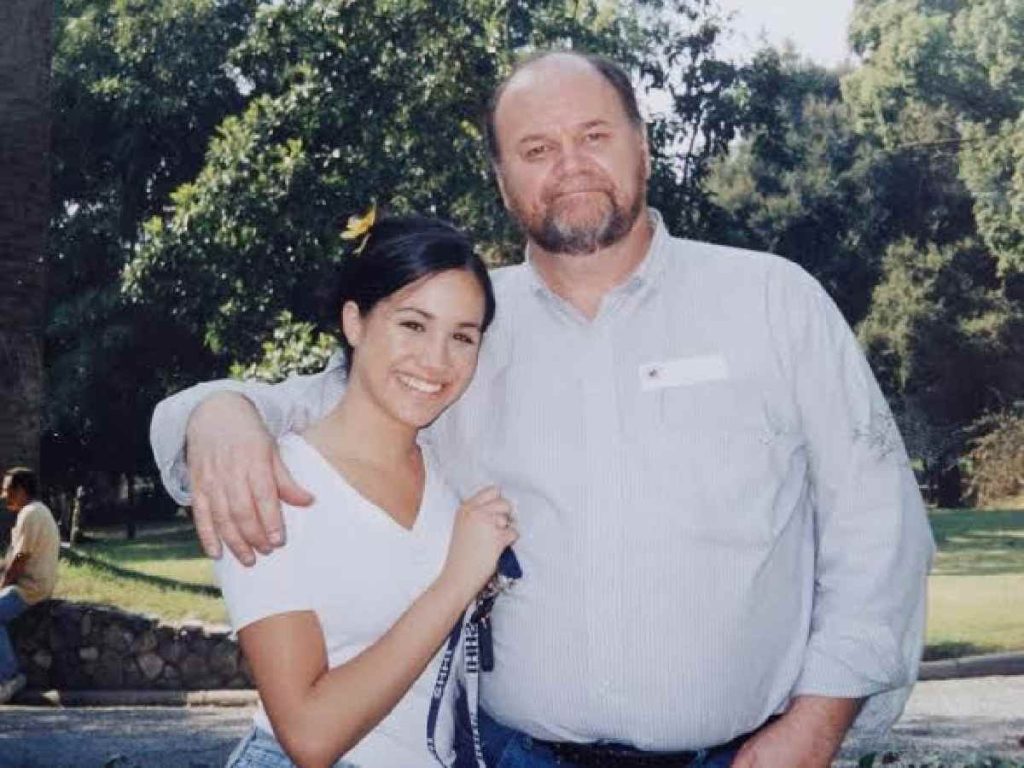 Thomas Markle and Meghan Markle 