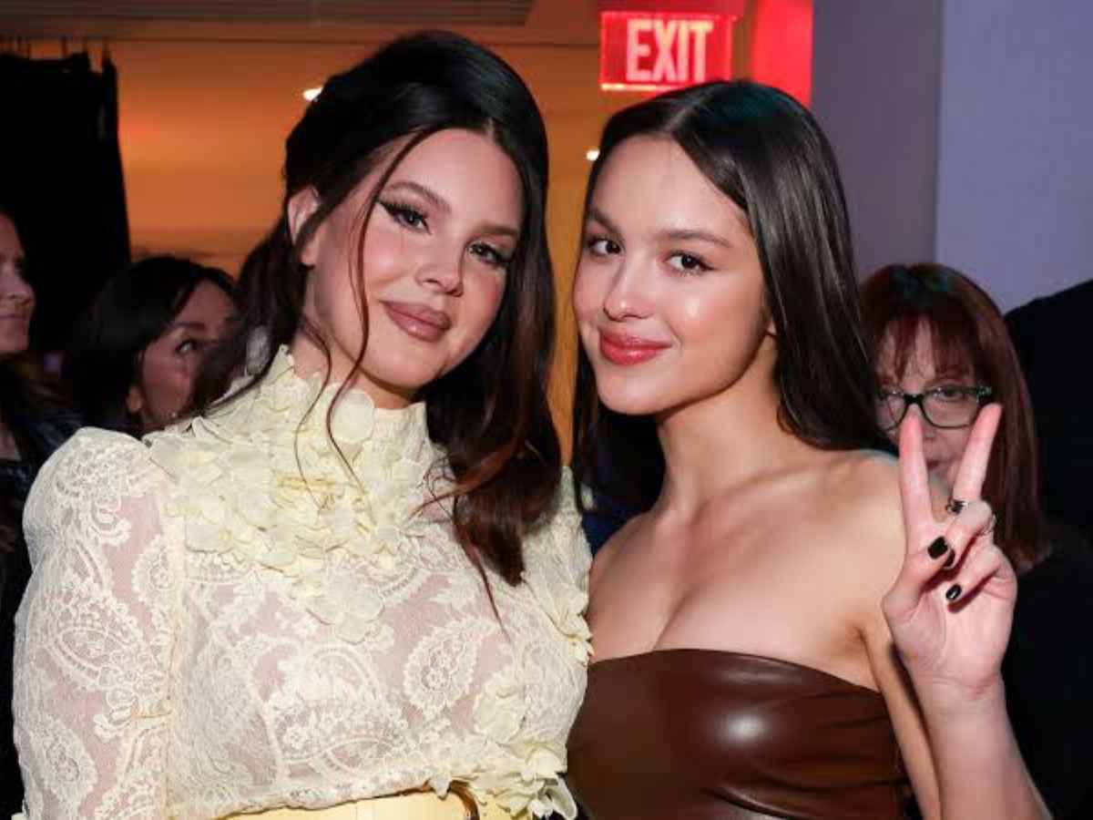 Olivia Rodrigo and Lana Del Rey at the Billboard Women in Music awards