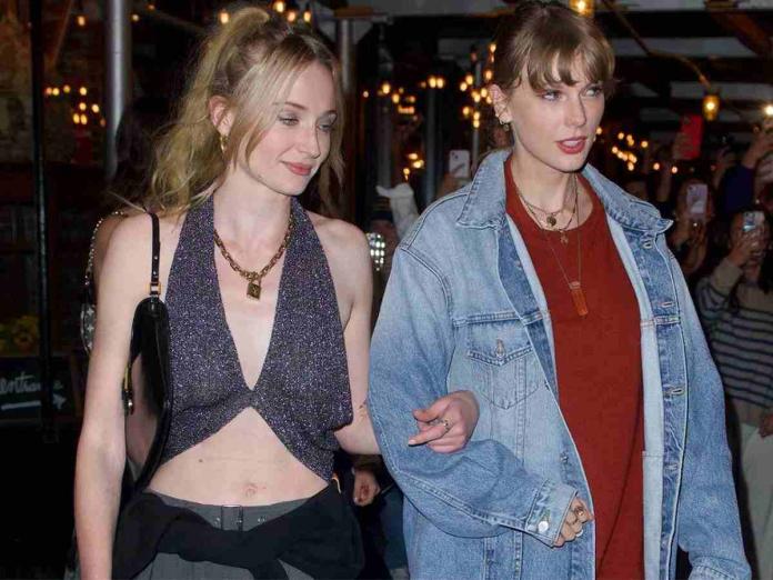 Sophie Turner and Taylor Swift