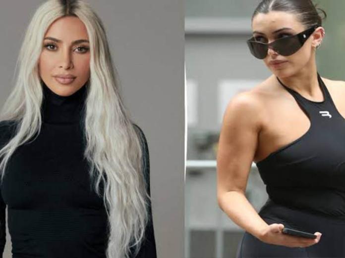 Kim Kardashian and Bianca Censori