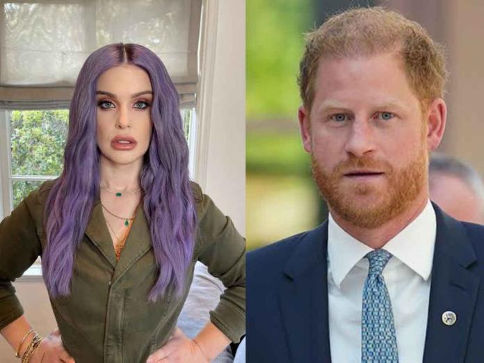 Kelly Osborne calls out Prince Harry for taking the victim road