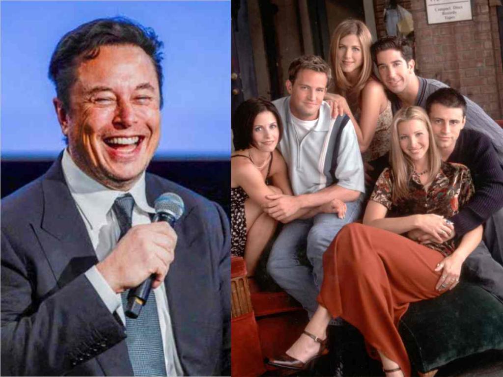 Elon Musk mocks 'Friends' 