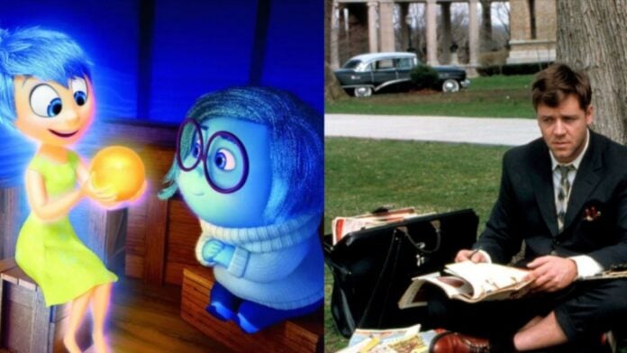 'Inside Out' and 'A Beautiful Mind'