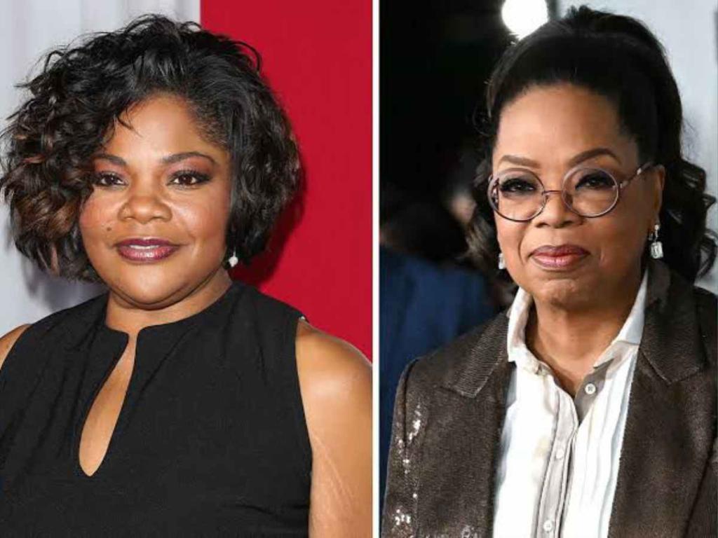 Mo'Nique and Oprah Winfrey 