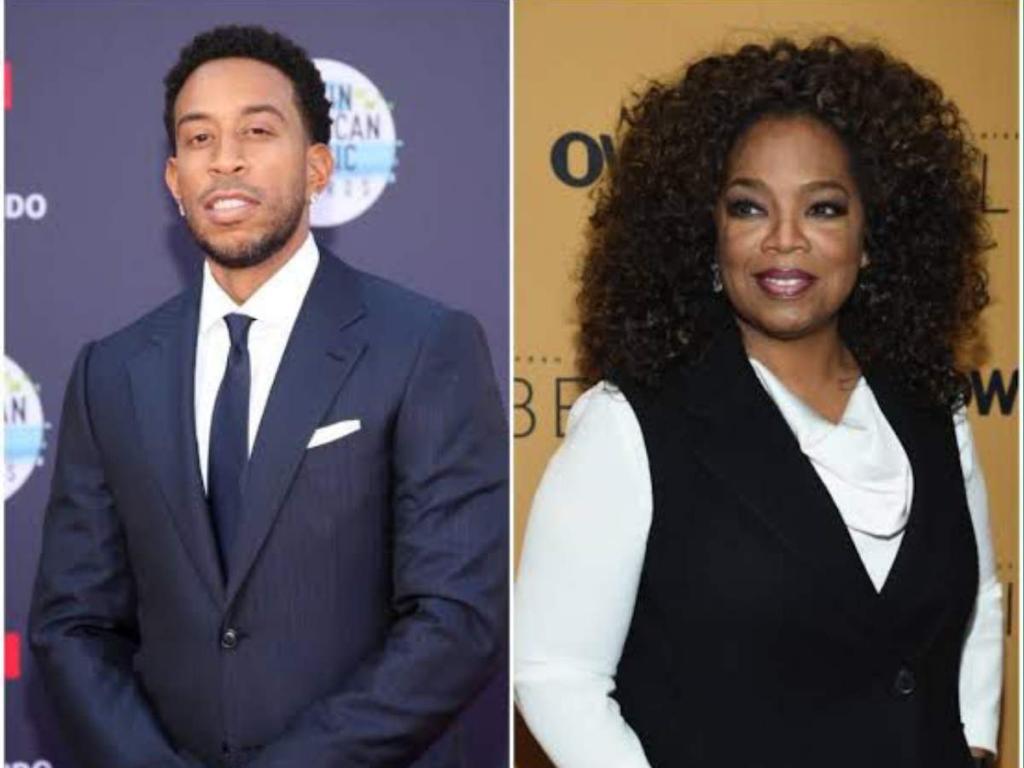 Ludacris and Oprah Winfrey
