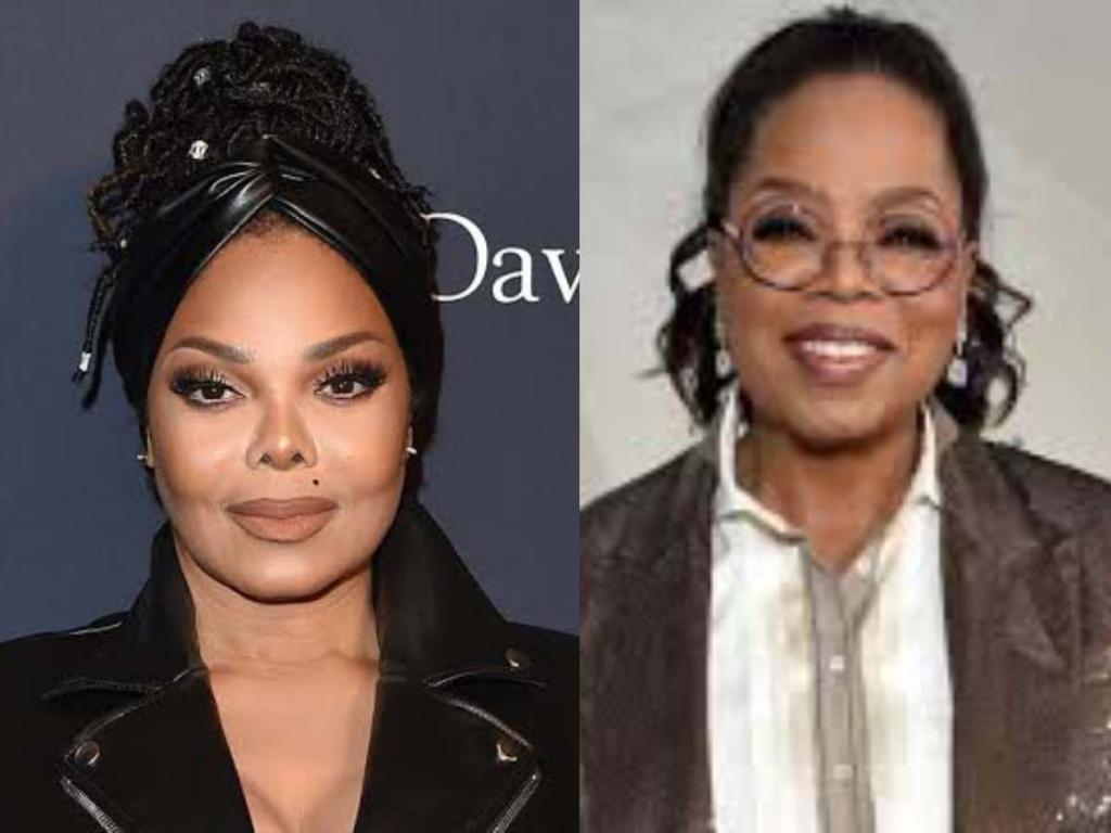 Janet Jackson and Oprah Winfrey