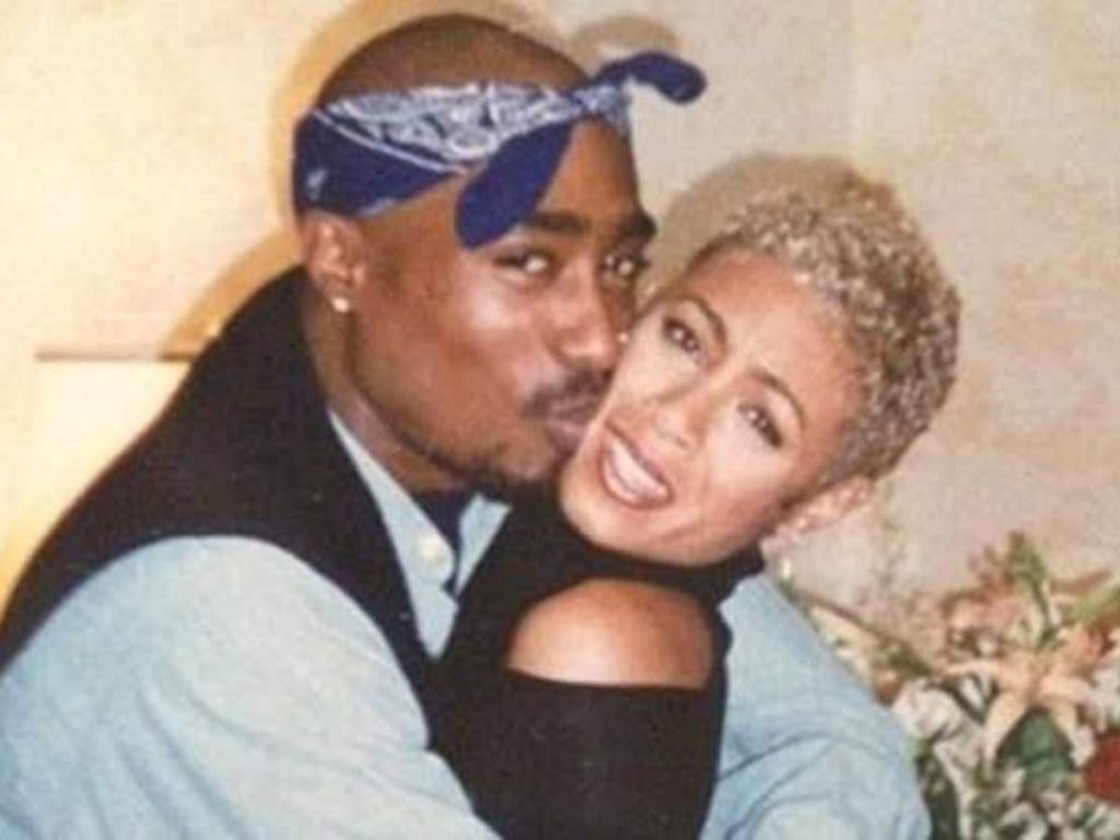 Tupac and Jada Pinkett Smith