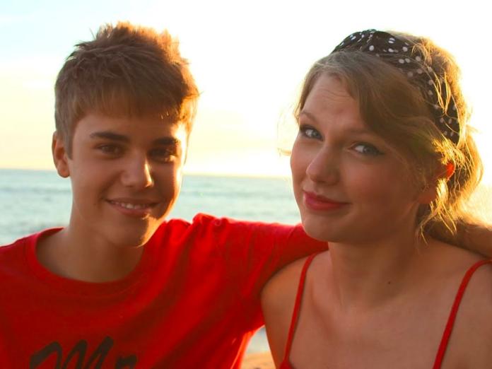 Justin Bieber and Taylor Swift