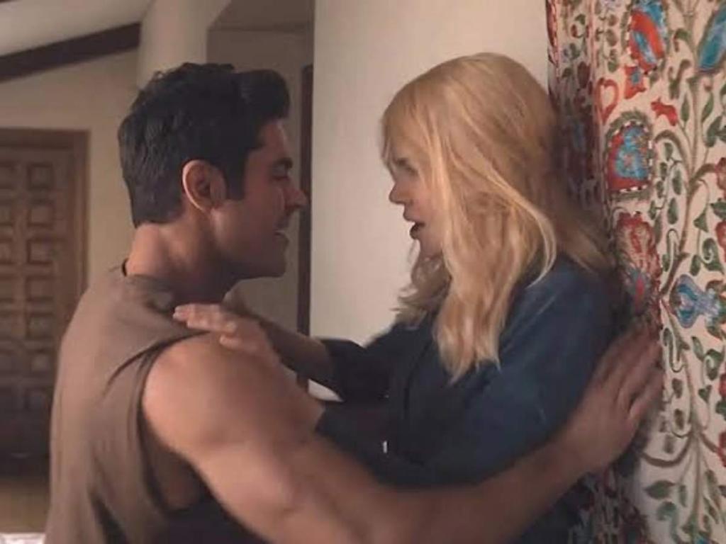 Zac Efron and Nicole Kidman in the movie 
