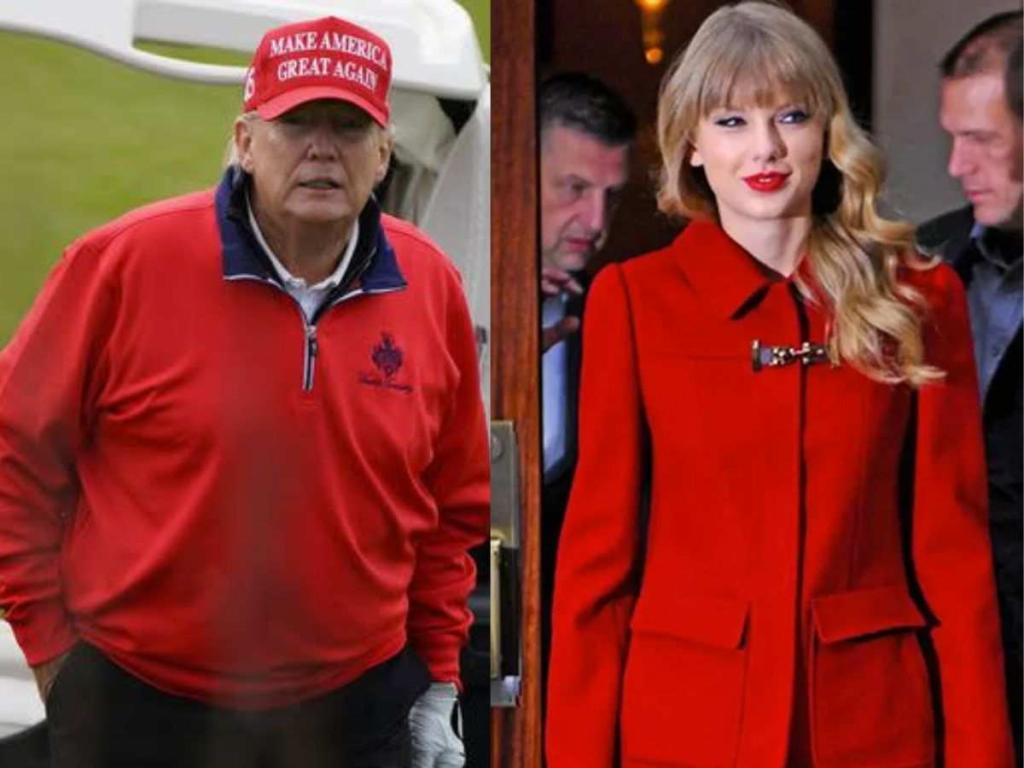 Taylor Swift and Donald Trump