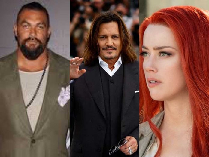 Jason Momoa came dressed as Johnny Depp on the sets of 'Aquaman 2' triggering Amber Heard