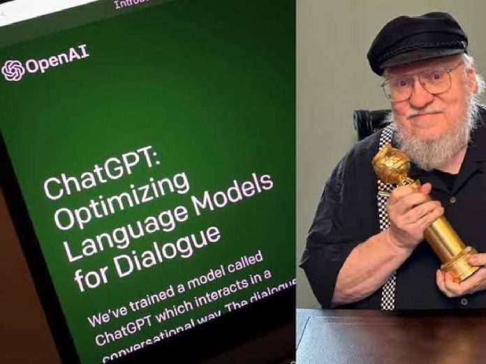 George RR Martin to sue ChatGPT
