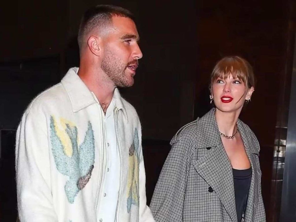 Taylor Swift and Travis Kelce