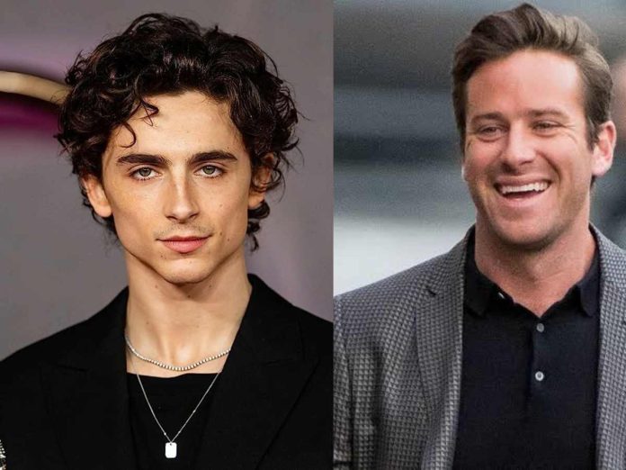 Timothée Chalamet calls the media reportage of Armie Hammer's sexual allegations 'Disorienting'