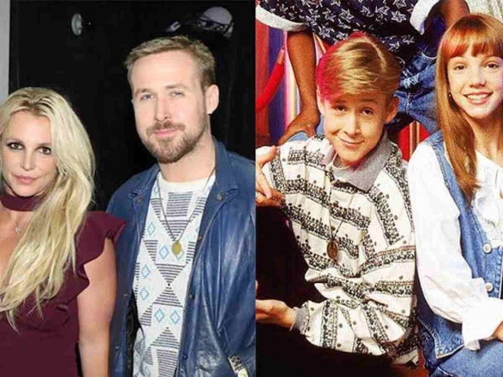 Britney Spears and Ryan Gosling at 'The Mickey Mouse Club'