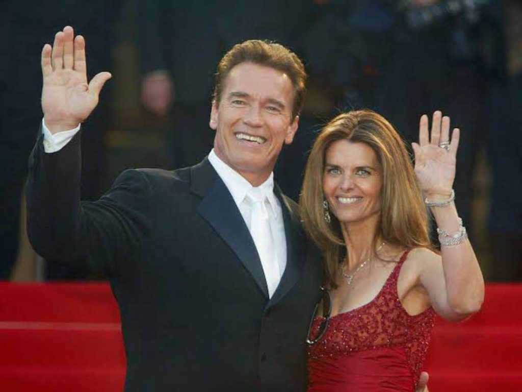 Maria Shriver and Arnold Schwarzeneggar