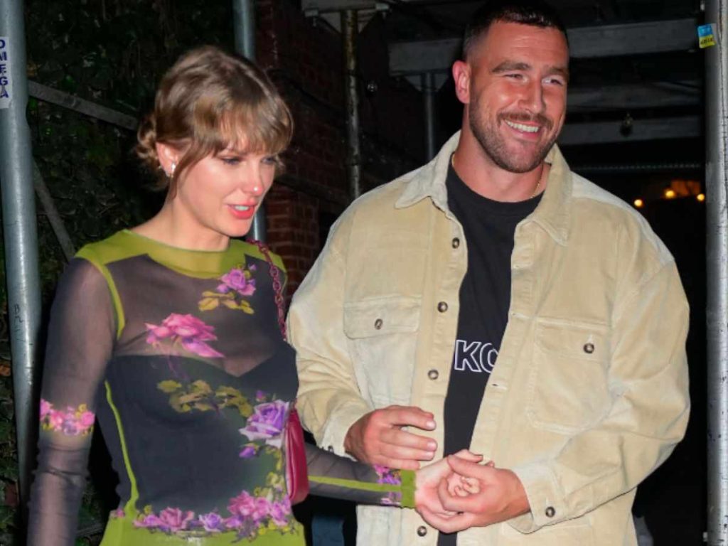 Taylor Swift and Travis Kelce