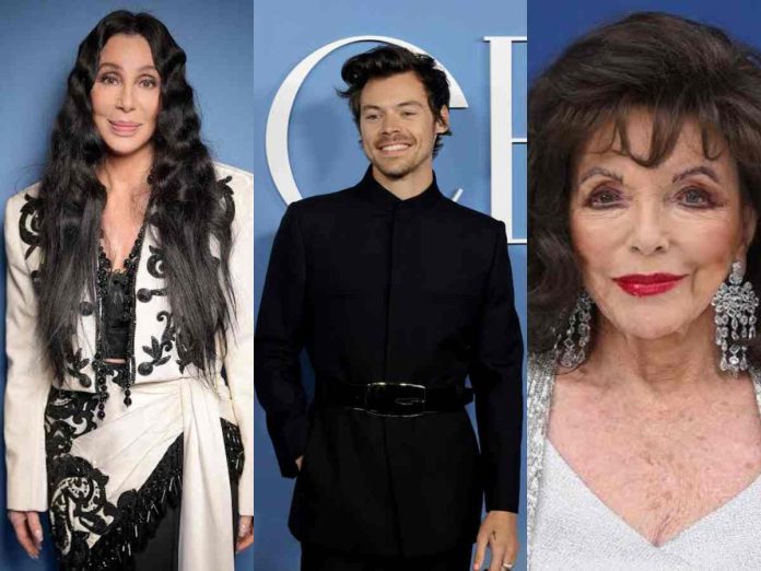 Joan Collins was upset that Harry Styles did not let her see Cher's concert at Met Gala 2019