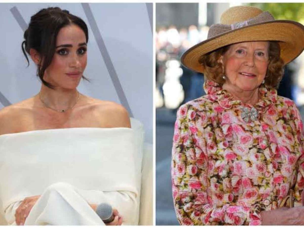 Meghan Markle and Lady Glenconner