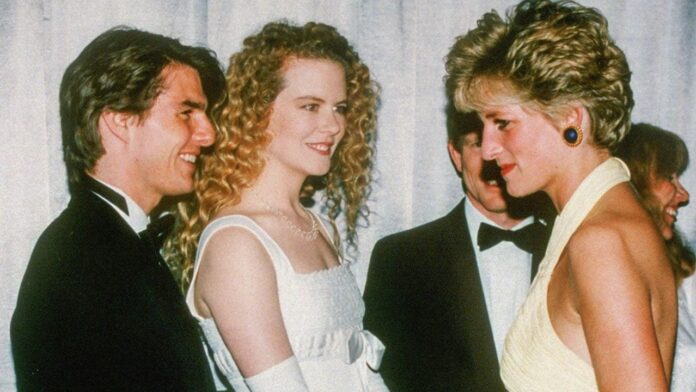 Princess Diana with Tom Cruise Princess Diana with Tom Cruise