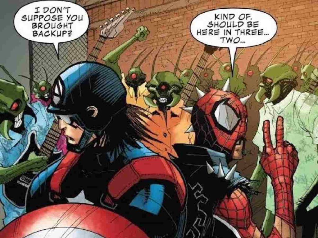 Captain Anarchy and Spider Punk