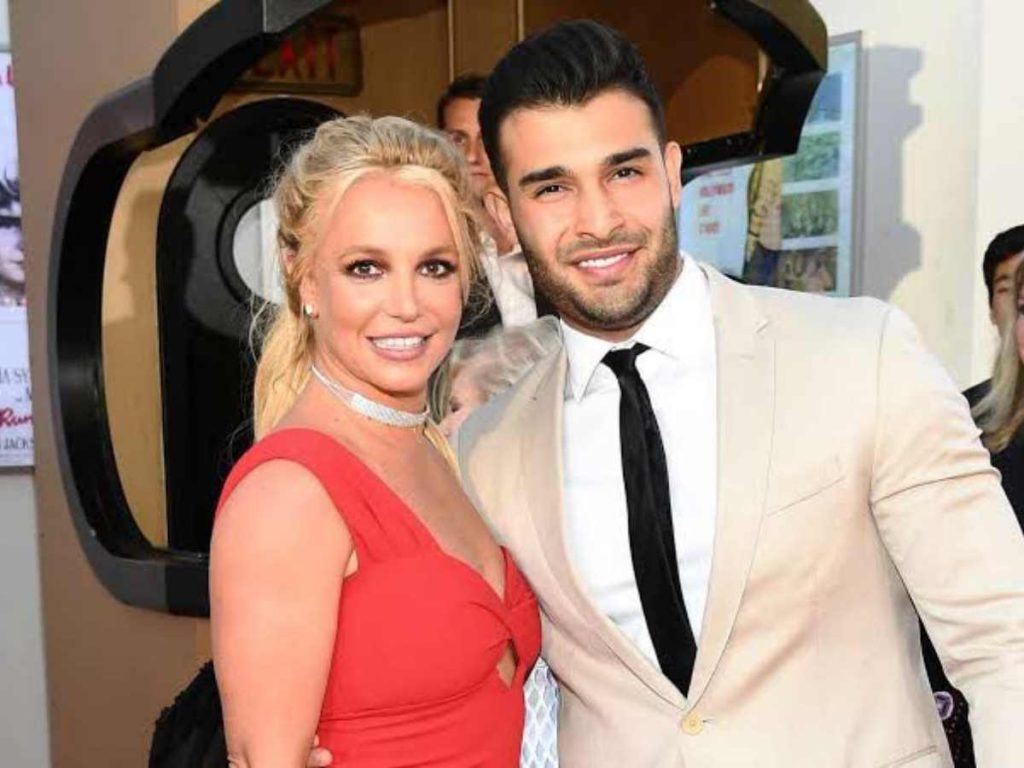 Britney Spears and Sam Asghari