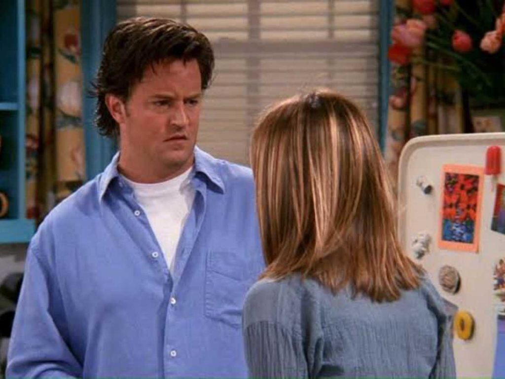 Chandler Bing can amuse Rachel with a sarcastic comment and not advice 