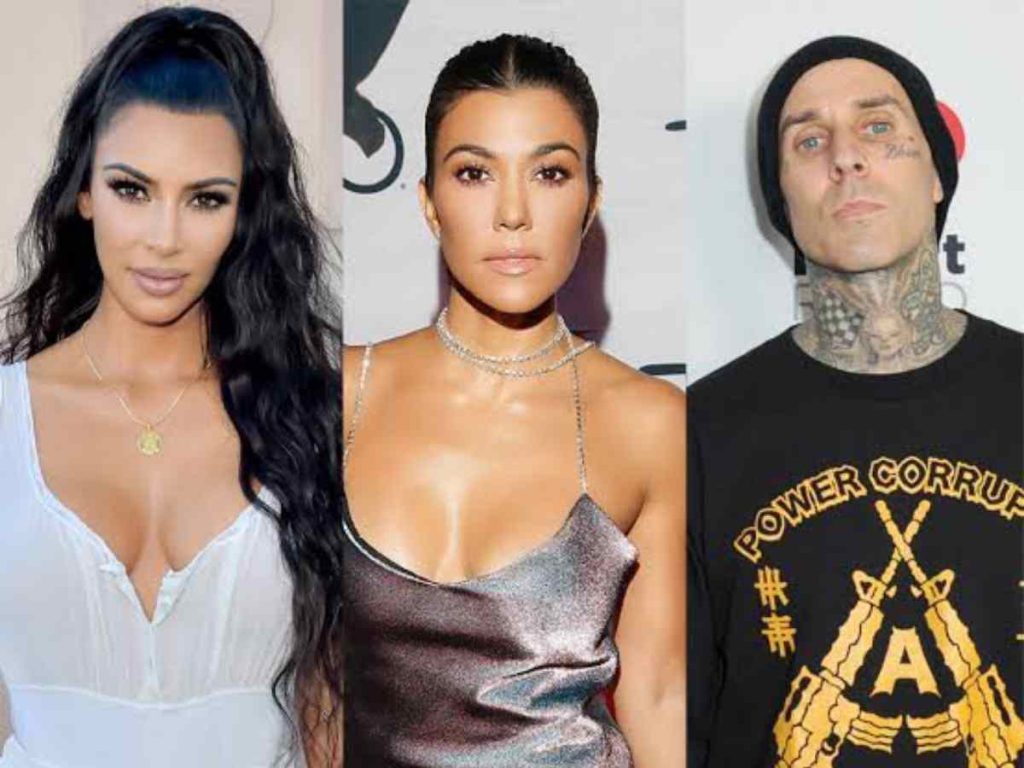 Travis Barker addresses the feud between Kourtney Kardashian and Kim Kardashian