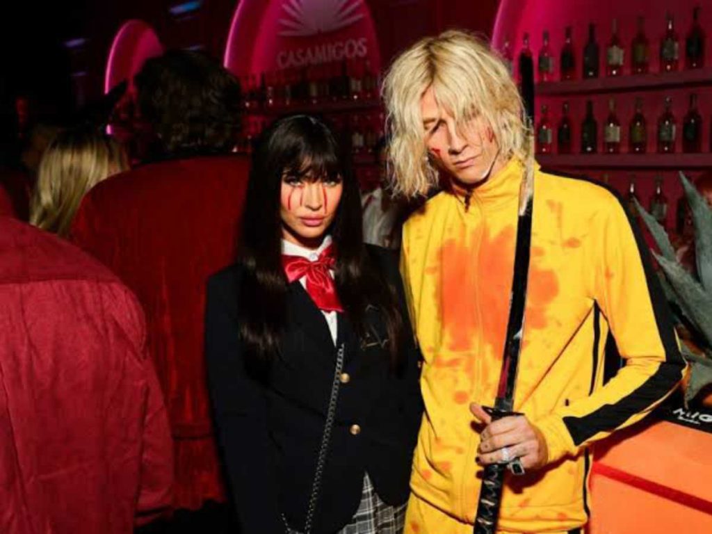 Megan Fox and Machine Gun Kelly wears 'Kill Bill'