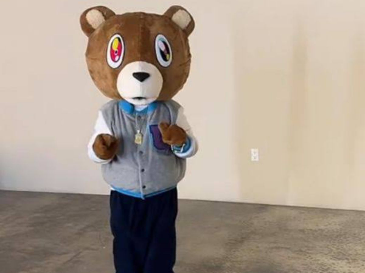 North West as 'Dropout Bear' paying homage to father Kanye West