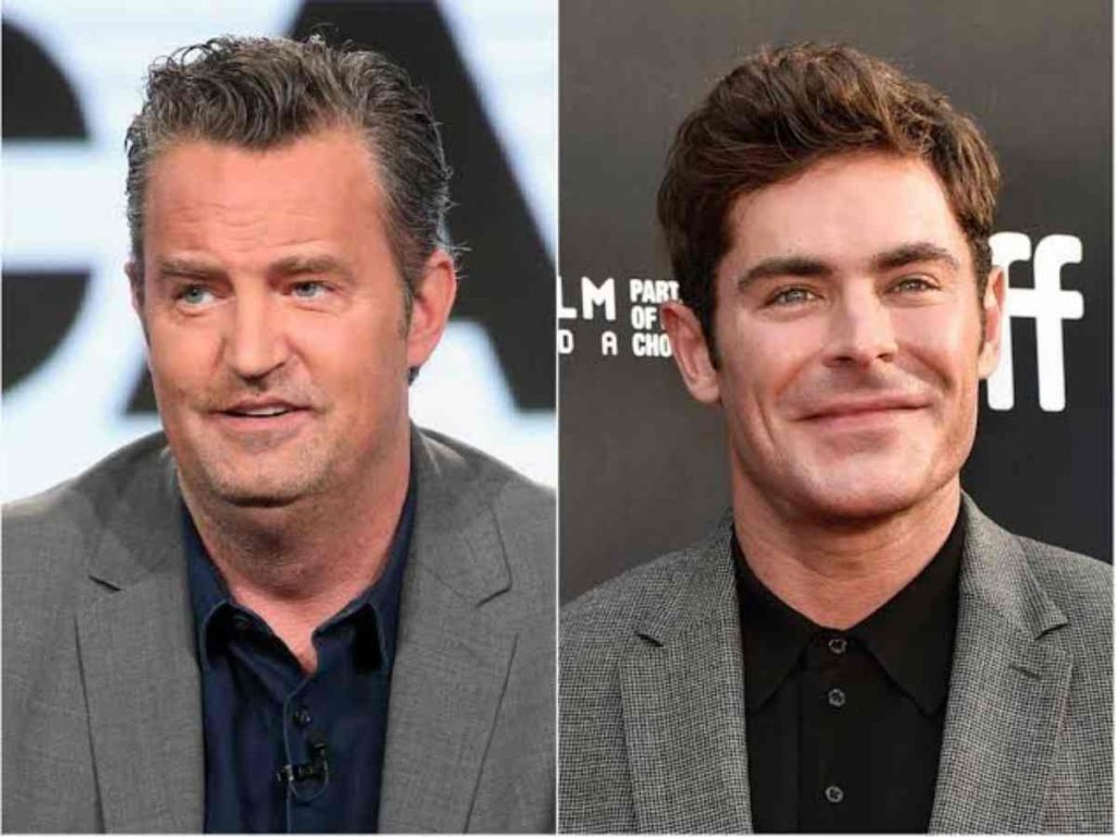 Zac Efron was Matthew Perry's choice to play his younger version in his biopic