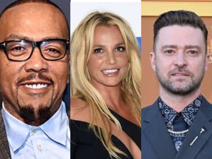 Timbaland wants Justin Timberlake to put a muzzle on Britney Spears' face
