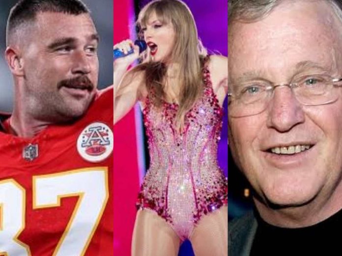 Travis Kelce attends Taylor Swift's Argentina concert with her father, Scott Swift